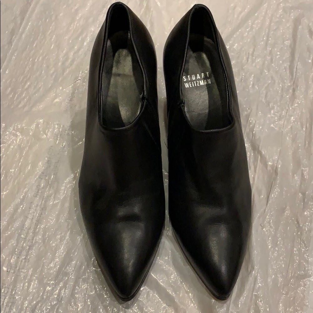 Stuart Weitzman Sz 6.5M Ankle Pointed Toe Boots